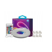 Apšvietimo juosta - Vention silikono neoninė LED juosta 5m 1850lm 3W šalta balta