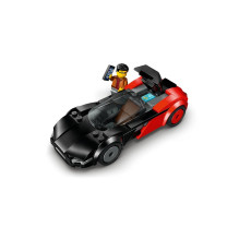 Statybų rinkinys - LEGO CITY 60486 EV Superautomobilis (Lego, 109 dalių, 1 mini figūrėlė)