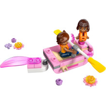 Žaislų rinkinys - LEGO FRIENDS 42681 Axolotl Adventure Boat (Lego, 95 dalys, 2 minifigūrėlės)