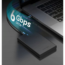 Išorinė HDD dėžutė - Vention SATA 2.5" USB 3.1 5 Gbit / s ABS Juoda