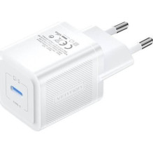 Įkroviklis - Vention USB-C 20W GaN Įkroviklis (Vention, 20W, USB Power Delivery, Balta)