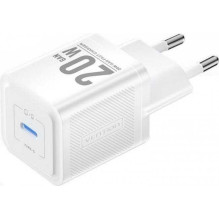 Įkroviklis - Vention USB-C 20W GaN Įkroviklis (Vention, 20W, USB Power Delivery, Balta)
