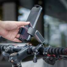 Laikiklis - PGYTECH Smartphone Handlebar Mount (be įrankių, suderinamas su įvairiais vairais)