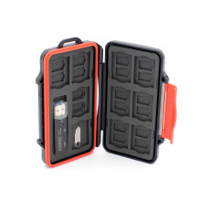 Atminties kortelės dėklas - Caruba Multi Card Case MCC 8 (telpa 10 SD, 16 micro SD, USB 3.0)