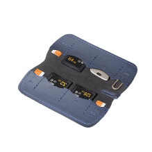 Atminties kortelės laikiklis - PGYTECH Memory Card Wallet (holds 3 SD, 3 SIM / TF, Deep Navy)