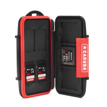 Atminties kortelių dėklas - Caruba Multi Card Case MCC 9 (talpina 4 SD, 3 XQD / CFexpress, atsparus vandeniui)