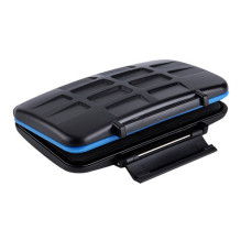 Atminties kortelių dėklas - JJC MC ST16 16 kortelių talpa atsparus vandeniui polikarbonatas