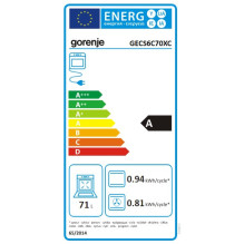 Stove GORENJE GECS6C70XC Stove GORENJE GECS6C70XC