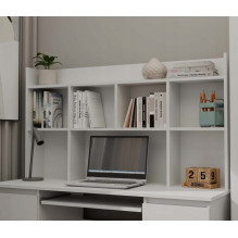 KUBA Desk Set + Extension Piece, White