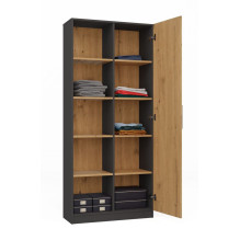 Topeshop RD-80 ANT / ART KPL office bookcase Topeshop RD-80 ANT / ART KPL office bookcase