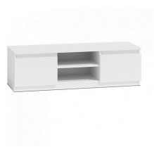Topeshop RTV120 BIEL TV stand / entertainment centre 2 shelves Topeshop RTV120 BIEL TV stand / entertainment centre 2 shelves