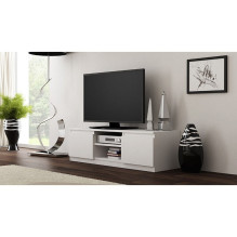 Topeshop RTV120 BIEL TV stand / entertainment centre 2 shelves Topeshop RTV120 BIEL TV stand / entertainment centre 2 shelves