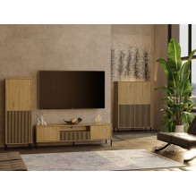 RTV KAMARO 160 SLIM / GŁ ARTISAN OAK