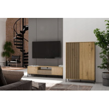 RTV KAMARO 160 SLIM / GŁ ARTISAN OAK