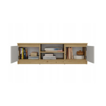 MALWA 120 TV cabinet, artisan oak / cashmere MALWA 120 TV cabinet, artisan oak / cashmere