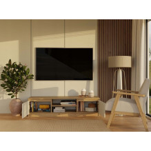 MALWA 140 TV cabinet, artisan oak / cashmere MALWA 140 TV cabinet, artisan oak / cashmere