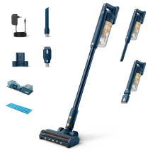 Vacuum Cleaner, PHILIPS, Upright / Cordless / Bagless, Capacity 0.27 l, Noise 84 dB, Blue, Weight 1.4 kg, XC5043 / 01