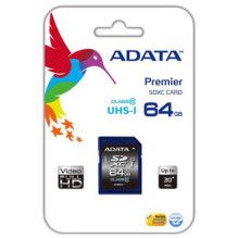 MEMORY SDXC 64GB CLASS10 / ASDX64GUICL10-R ADATA