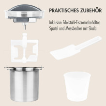 Gastroback 42901 Mini Gelateria 2in1 Kompresorius-ledo aparatas 1L
