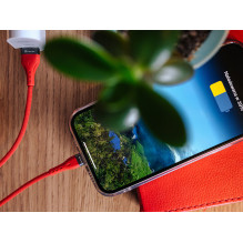 Tracer 47492 USB A - Lightning M / M 1m Cable Red