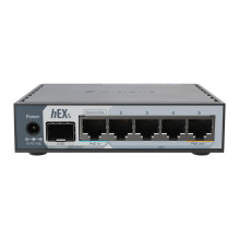 NET ROUTER / SWITCH 5PORT 1000M / HEX S E60IUGS MIKROTIK NET ROUTER / SWITCH 5PORT 1000M / HEX S E60IUGS MIKROTIK