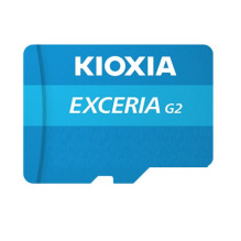 MicroSD Card - Kioxia EXCERIA G2 128GB UHS-III Class 10 blue