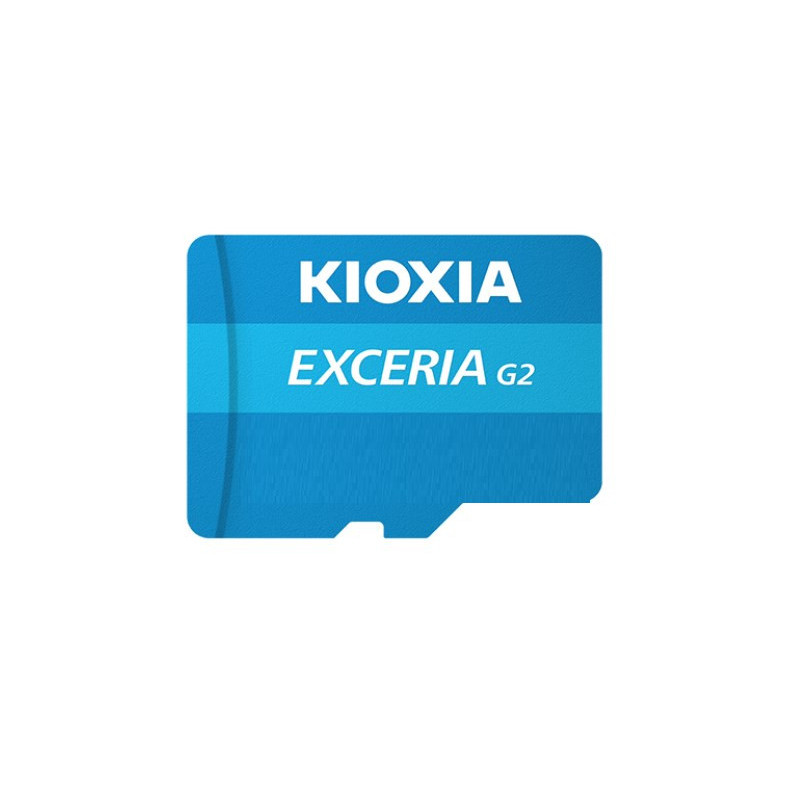 MicroSD Card - Kioxia EXCERIA G2 128GB UHS-III Class 10 blue