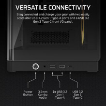 Corsair 4500X RS-R ARGB Tempered Glass Mid-Tower, Black Midi Tower