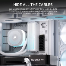 Corsair 4500X RS-R ARGB Tempered Glass Mid-Tower, White Midi Tower