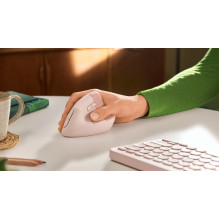 MOUSE USB OPTICAL WRL VERTICAL / PINK 910-006478 LOGITECH