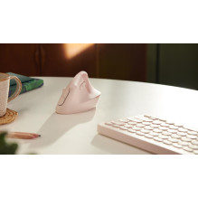 MOUSE USB OPTICAL WRL VERTICAL / PINK 910-006478 LOGITECH