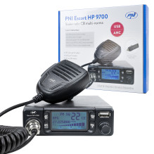 CB PNI Escort HP 9700 USB radijo stoties paketas ir CB PNI Extra 48 antena su magnetiniu pagrindu