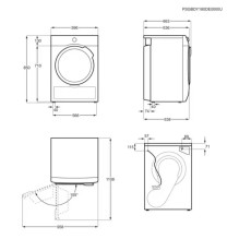 Džiovyklė AEG TR819P4E