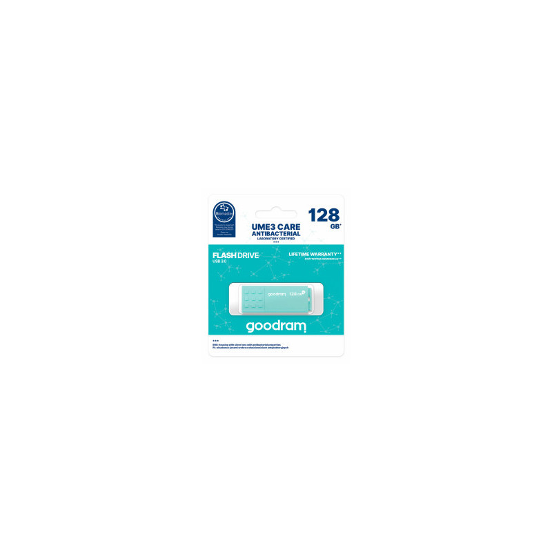 Goodram UME3 Care USB 3.0 128GB Turquoise