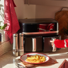 Russell Hobbs Air Fryer Dual 9 L Freestanding 2800 W Black