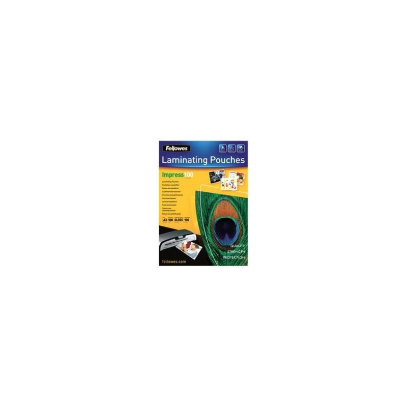 Fellowes Laminating Pouch 100 M A3 100 pcs