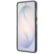 Guess 4G Rhinestone Round Logo MagSafe Case for Samsung Galaxy S26+ - Black