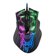 Žaidimų optinė laidinė pelė DEFENDER GM-928 BULLETSTORM 7200dpi 7P apšviesta