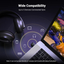 Ugreen USB Bluetooth 5.4 Adapter - CM748 Black