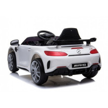 Lean Cars Mercedes GTR Electric Ride On Car - White Lean Cars Mercedes GTR Electric Ride On Car - White