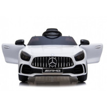 Lean Cars Mercedes GTR Electric Ride On Car - White Lean Cars Mercedes GTR Electric Ride On Car - White