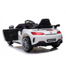 Lean Cars Mercedes GTR Electric Ride On Car - White Lean Cars Mercedes GTR Electric Ride On Car - White
