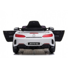 Lean Cars Mercedes GTR Electric Ride On Car - White Lean Cars Mercedes GTR Electric Ride On Car - White