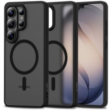 „Tech Protect Magmat Magsafe Galaxy S26 Ultra“ matinės juodos spalvos „Tech Protect Magmat Magsafe Galaxy S26 Ultra“ matinės juodos spalvos