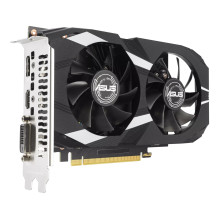 Graphics Card, ASUS, NVIDIA GeForce RTX 3050, 6 GB, GDDR6, 96 bit, PCIE 4.0 16x, Dual Slot Fansink, 1xDVI-D, 1xHDMI, 1xD