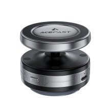 Acefast E29 Magnetic Holder with Wireless Charger with Suction Cup for Dashboard / Windshield - Black