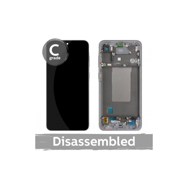 Ekranas skirtas Samsung A566 A56 5G su rėmeliu / Graphite / (8 / 10 naudotas)