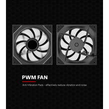CASE FAN 120MM XPF120U.ARGB / 12V XF076 XILENCE