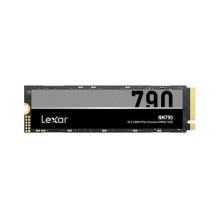 SSD, LEXAR, NM790, 512GB, M.2, PCIe Gen4, NVMe, Write speed 4400 MBytes / sec, Read speed 7200 MBytes / sec, 2.45mm, TBW