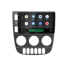 Ramka radiowa 9 cali Mercedes-Benz M,ML (W163) 1998-2005 czarna 381190-96-1